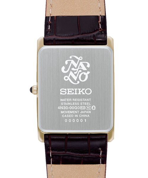 SEIKO／セイコー コラボレーション スクエア D.ブラウン｜ナノ