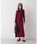 サイドツイストデザインポンチカットワンピース