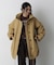「STEVELOUR」「西川ダウン(R)」ファー付きコート