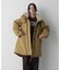 「STEVELOUR」「西川ダウン(R)」ファー付きコート