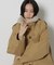 「STEVELOUR」「西川ダウン(R)」ファー付きコート