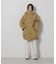 「STEVELOUR」「西川ダウン(R)」ファー付きコート