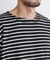 ボーダーバスクTシャツ 長袖