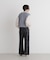 ツイーディーチェックタックワイドパンツ(セットアップ可)