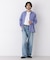 「OtoNANO」大人のワイドデニムパンツ