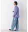 「OtoNANO」大人のワイドデニムパンツ