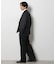 ｢DamerinoJacket｣ カシミヤミックスウォッシャブルツイードジャケット