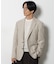 ｢DamerinoJacket｣ カシミヤミックスウォッシャブルツイードジャケット