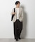 ｢DamerinoJacket｣ カシミヤミックスウォッシャブルツイードジャケット