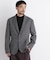 「DamerinoJacket」LANATEC(R) グレンチェックツイードジャケット