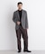 「DamerinoJacket」LANATEC(R) グレンチェックツイードジャケット