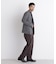 「DamerinoJacket」LANATEC(R) グレンチェックツイードジャケット