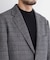 「DamerinoJacket」LANATEC(R) グレンチェックツイードジャケット