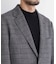 「DamerinoJacket」LANATEC(R) グレンチェックツイードジャケット