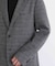 「DamerinoJacket」LANATEC(R) グレンチェックツイードジャケット