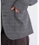 「DamerinoJacket」LANATEC(R) グレンチェックツイードジャケット