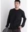 「FORMAL JERSEY」モックネックカットソー長袖