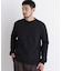 「FORMAL JERSEY」モックネックカットソー長袖