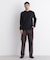 「FORMAL JERSEY」モックネックカットソー長袖