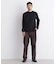 「FORMAL JERSEY」モックネックカットソー長袖