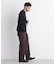 「FORMAL JERSEY」モックネックカットソー長袖