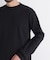 「FORMAL JERSEY」モックネックカットソー長袖