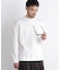 「FORMAL JERSEY」モックネックカットソー長袖