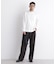 「FORMAL JERSEY」モックネックカットソー長袖