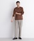 「FORMAL JERSEY」モックネックカットソー長袖