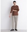 「FORMAL JERSEY」モックネックカットソー長袖