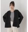 ダンボールカットフリルデザインジップジャケット