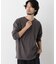 「surplus」デザインヘンリーネックTシャツ 長袖