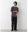 「surplus」デザインヘンリーネックTシャツ 長袖