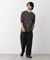 「surplus」デザインヘンリーネックTシャツ 長袖