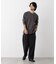「surplus」デザインヘンリーネックTシャツ 長袖