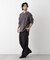 「surplus」デザインヘンリーネックTシャツ 長袖