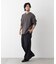 「surplus」デザインヘンリーネックTシャツ 長袖