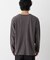 「surplus」デザインヘンリーネックTシャツ 長袖