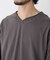 「surplus」デザインヘンリーネックTシャツ 長袖