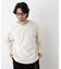 「surplus」デザインヘンリーネックTシャツ 長袖