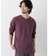 「surplus」デザインヘンリーネックTシャツ 長袖