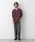 「surplus」デザインヘンリーネックTシャツ 長袖