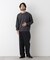 ソフトメランジクルーネックTシャツ 長袖