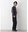 ソフトメランジクルーネックTシャツ 長袖