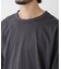 ソフトメランジクルーネックTシャツ 長袖