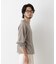 ソフトメランジクルーネックTシャツ 長袖