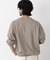 ソフトメランジクルーネックTシャツ 長袖