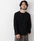 アンチスメルクルーネックTシャツ 長袖