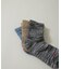 Healthknit／メランジカラーソックス 3足セット