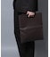 WEB限定／シンセティックレザー2WAYクラッチバッグ